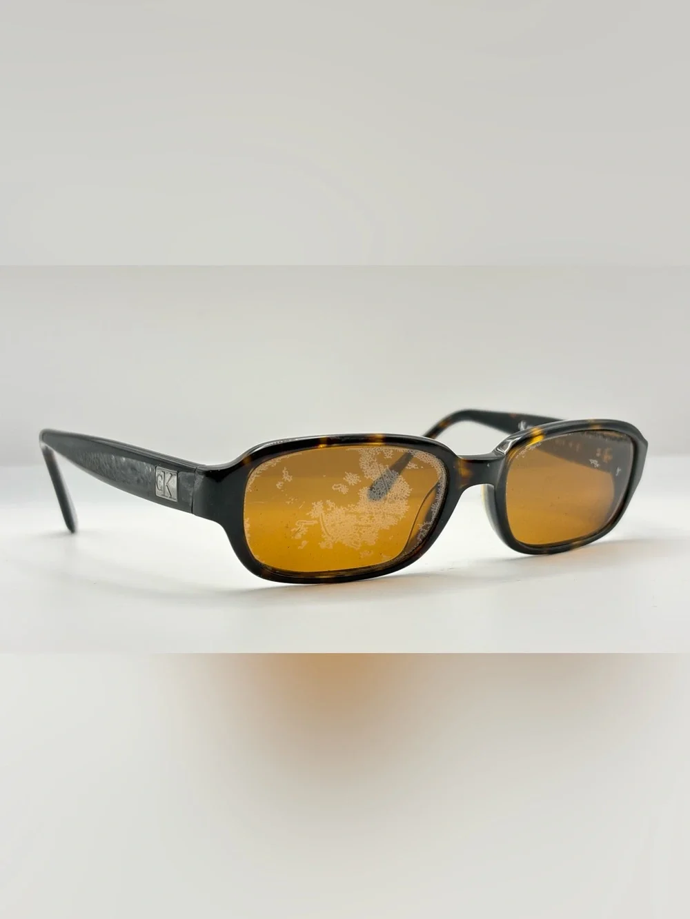Calvin Klein 4026 Tortoise Oval Sunglasses Frames Only